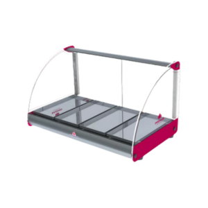 Vitrina Curva 4 Bandejas Progas Mod. PRV-04E